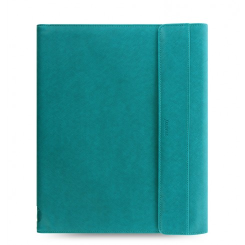iPad Pro 12.9 Tablet Case Folio - Saffiano Wrap Aquamarine