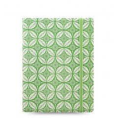 Filofax Notebooks Impressions A5 Green & White
