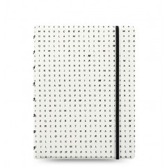 Filofax Notebooks Impressions A5 Black & White