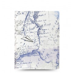 Filofax Notebooks Patterns - Retro Map