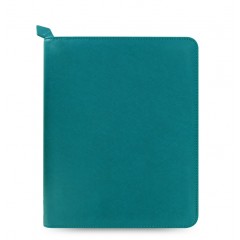 iPad Pro 9.7 Tablet Case - Saffiano Zip Aquamarine