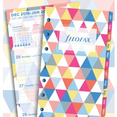 Geometric Illustrated Diary Refill Pack